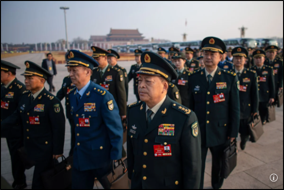 The Chinese military’s latest move